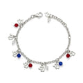 Pulsera Elefantes y Circones 2.5 mm