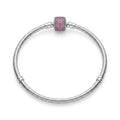 Pulsera Pandora Circones Fucsia 3 mm