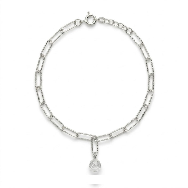 Pulsera Tradicional Alargada Facetada Cristal Swarovski® 3.5 mm