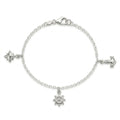 Pulsera Tradicional Círculos Diseños Marinos 3.3 mm