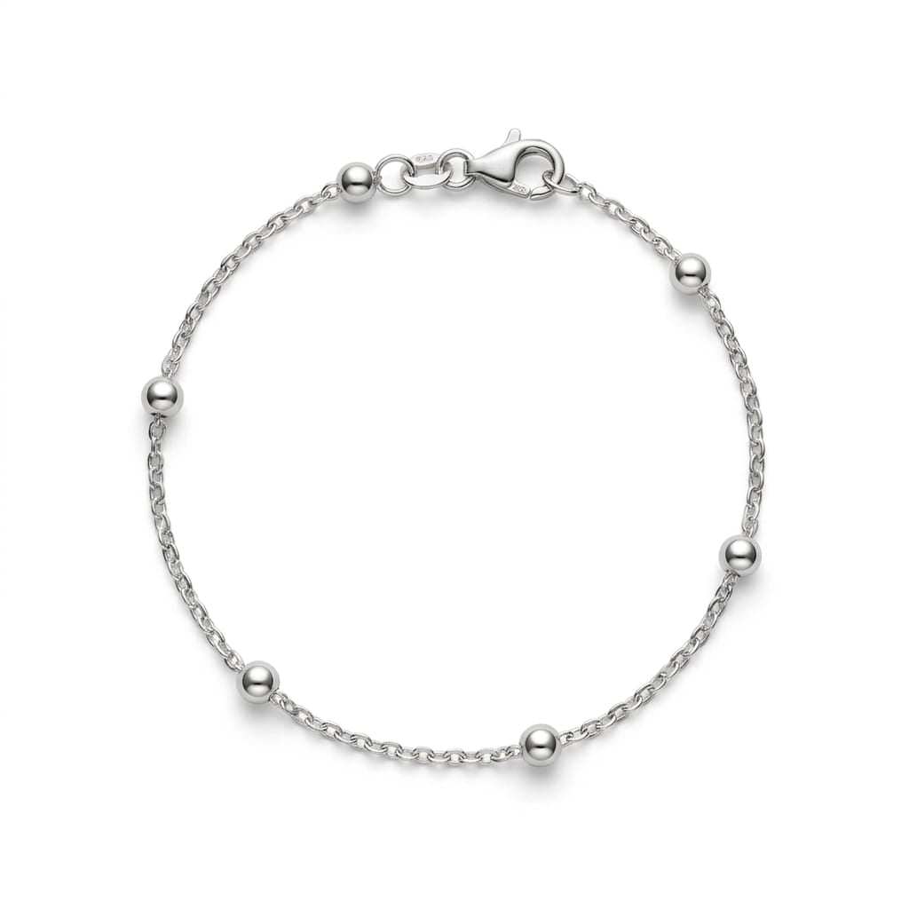 Pulsera Tradicional Esferas 1.3 x 3 mm