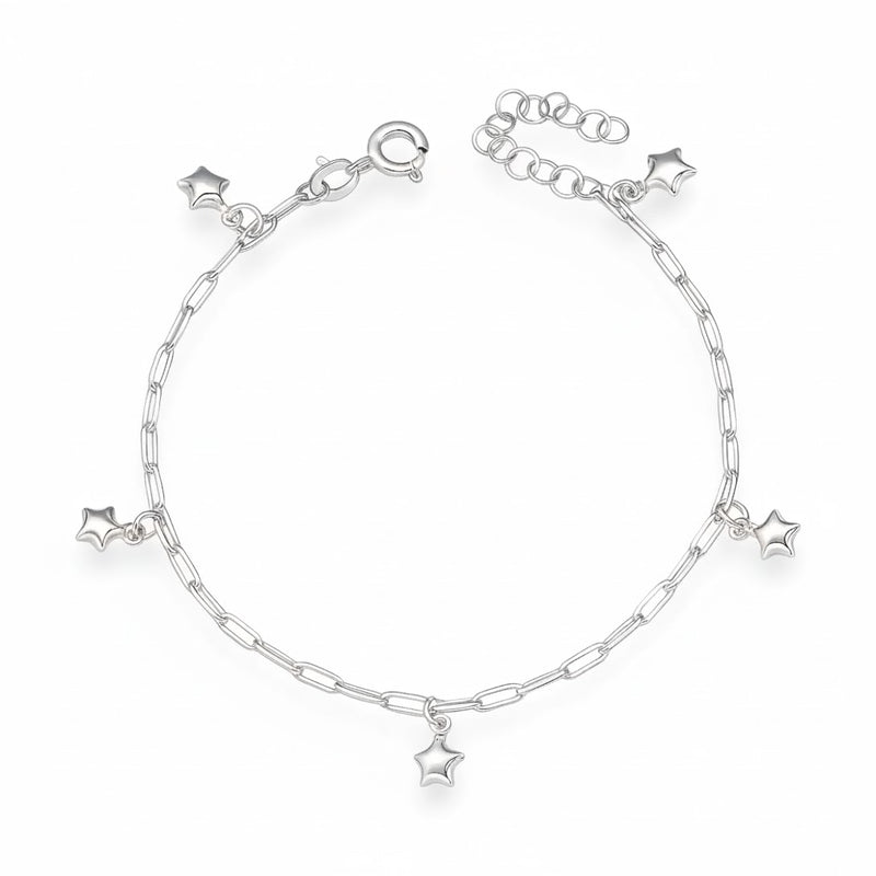 Pulsera Tradicional Estrellas 2.1 mm