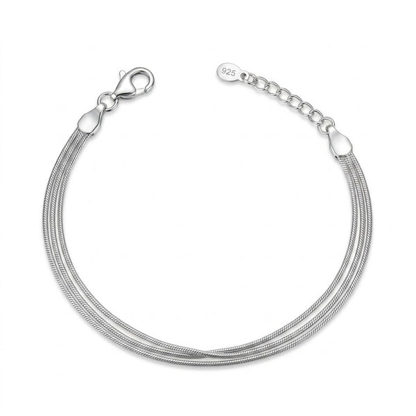 Pulsera Triple Cola Topo 3 mm