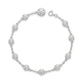 Tobillera Tradicional Circones Blancos