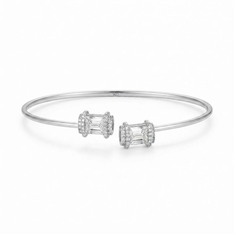 Pulsera Esclava Lisa Circones Rectangulares 1.2 mm