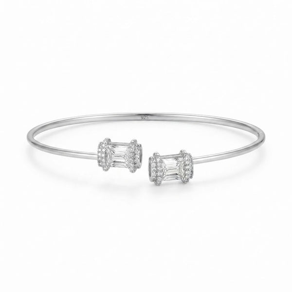 Pulsera Esclava Lisa Circones Rectangulares 1.2 mm