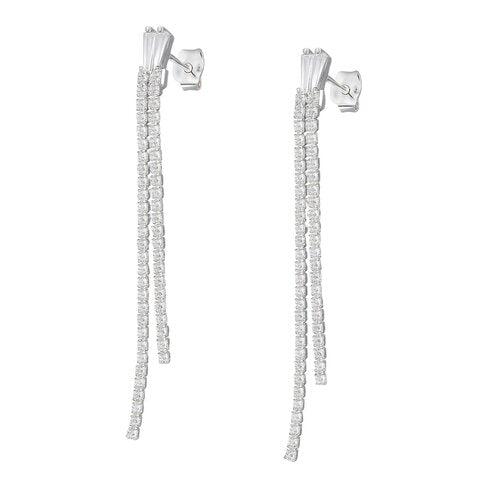 Aros Cadena Circones Plata 925