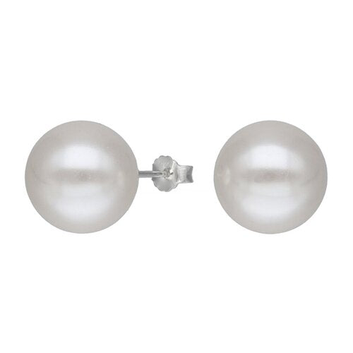 Aros Perla Blanco Plata 925