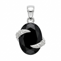 Colgante Tentáculos Circón Negro Circones