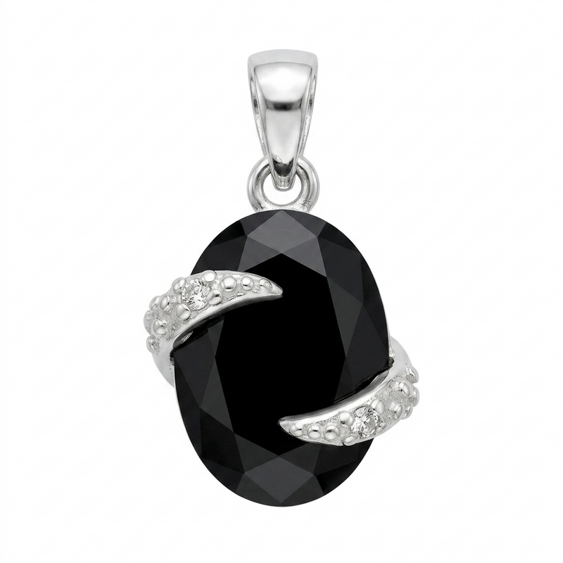 Colgante Tentáculos Circón Negro Circones