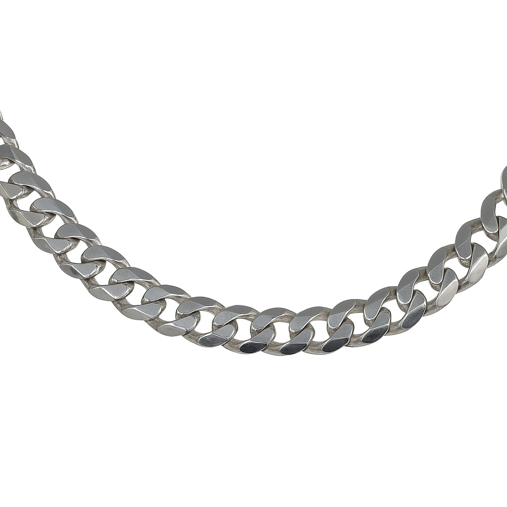 Cadena Grumet Plata 925