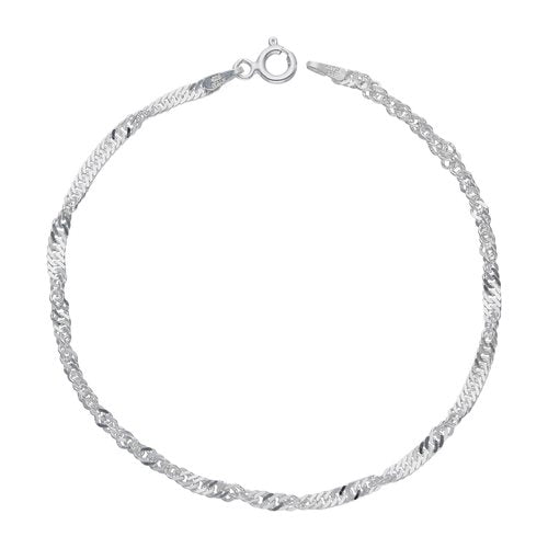 Pulsera Singapur Plata 925