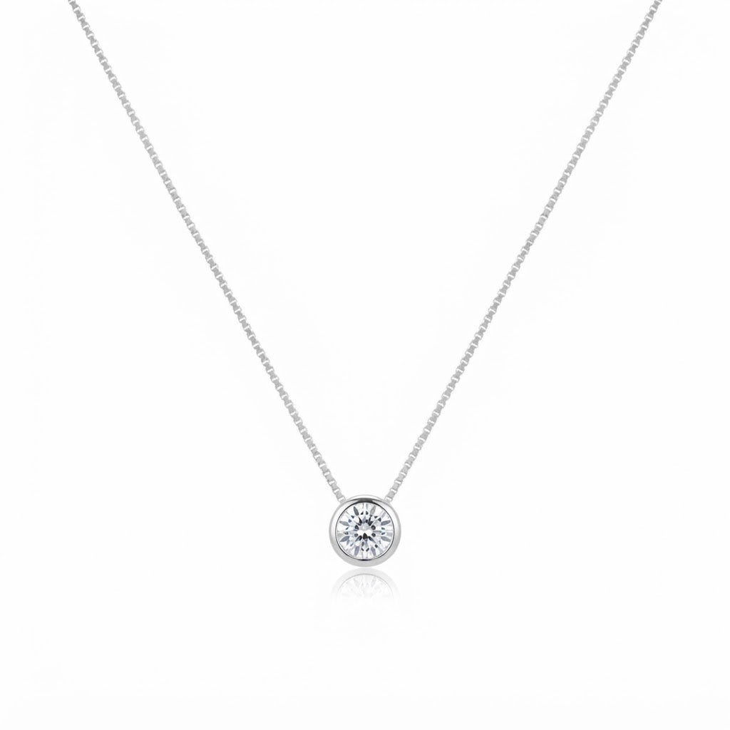 Collar Cadena Veneciana + Punto Luz 45 cm