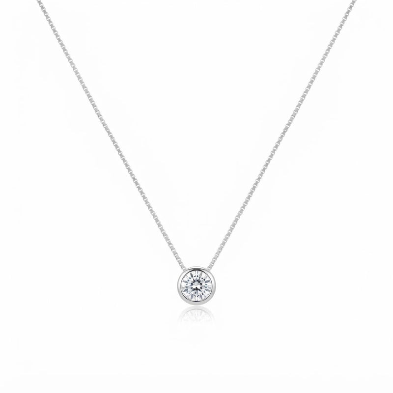 Collar Cadena Veneciana + Punto Luz 45 cm