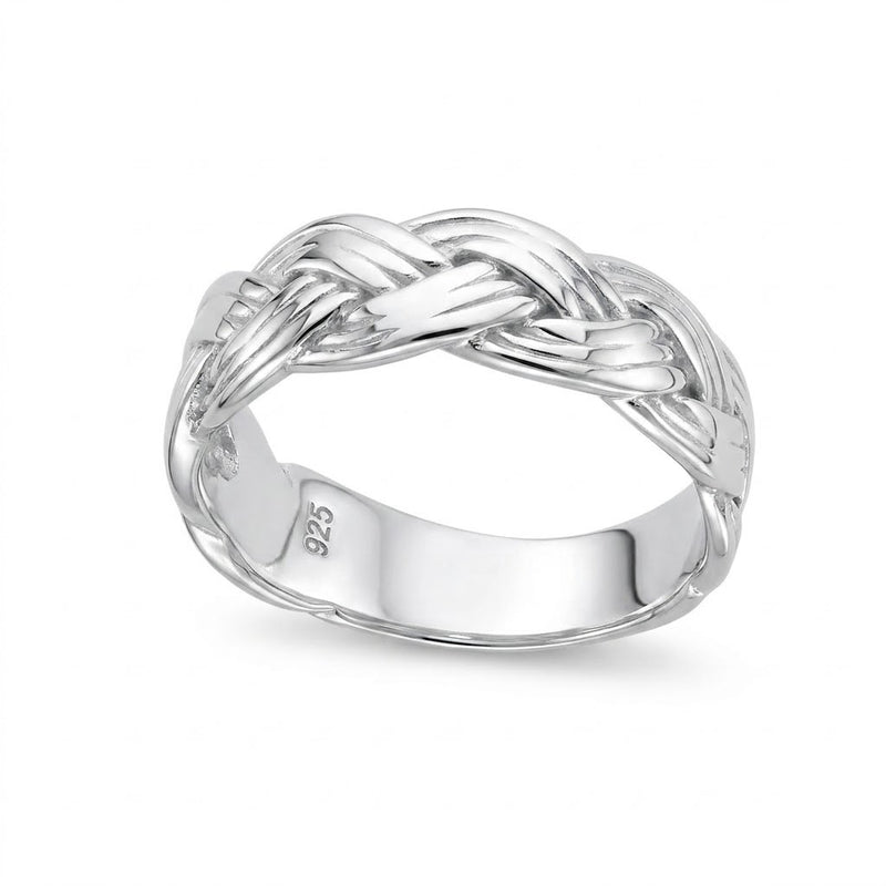 Anillo Trenza