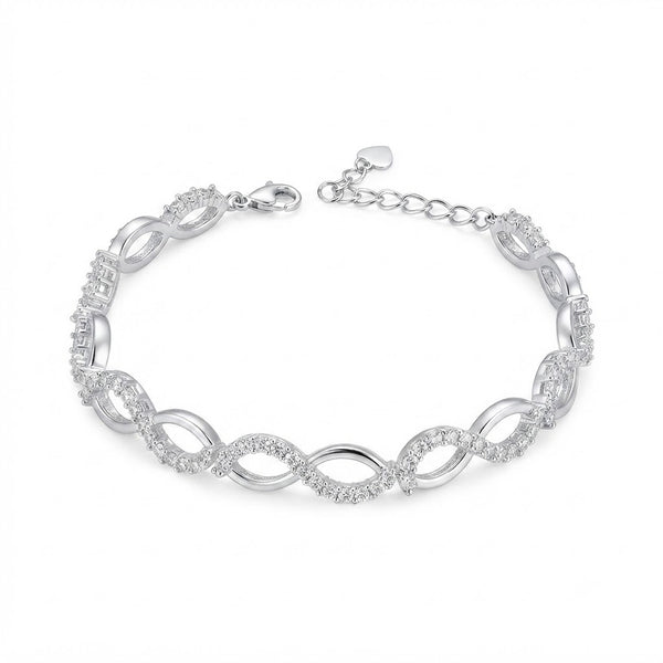 Pulsera Infinitos Circones 6.5 mm