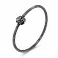 Pulsera Esclava Nudo Envejecida 3 mm
