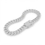 Pulsera Grumet Cubana Circones Cierre Cajón 7.6 mm