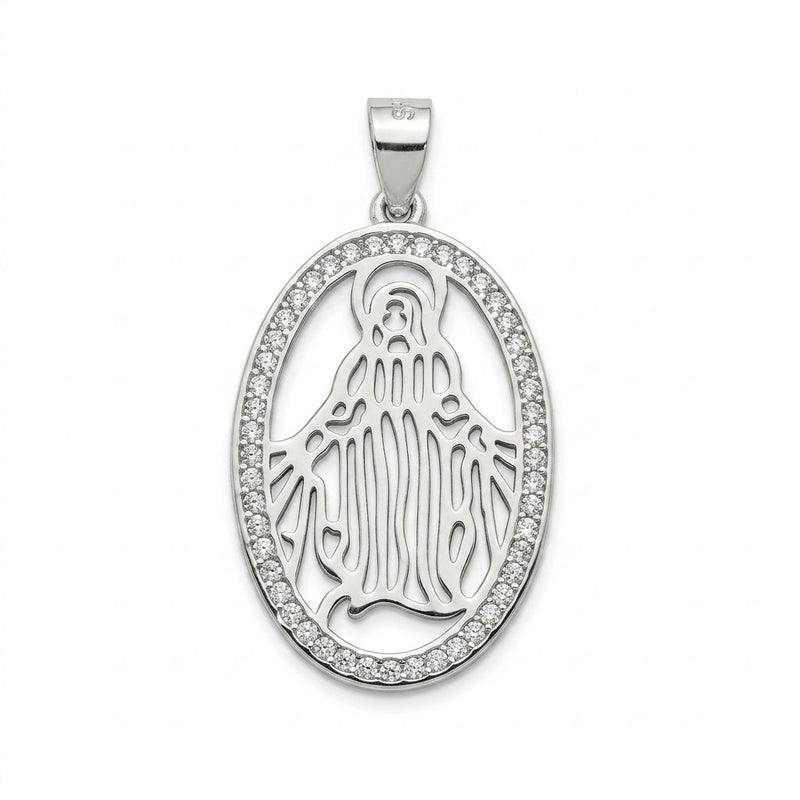 Colgante Virgen María Circones